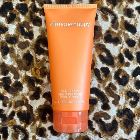 Brand New Clinique Happy Body Cream Rich Moisturizer Citrus Floral 6.7 Fl Oz - Picture 1 of 9